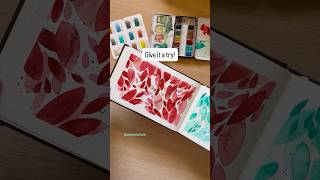 Easy Monochromatic Watercolor Ideas | Fall Painting with Art Philosophy Woodland Palette #painting