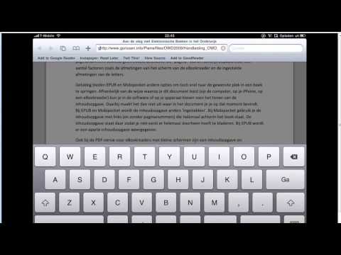 PDF's beheren met Goodreader for iPad