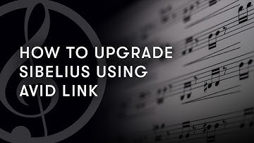 How to Upgrade Sibelius via Avid Link