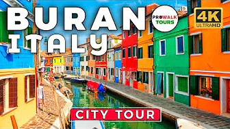 The Burano Experience - Colorful Houses & Lace - 4K60fps 🇮🇹