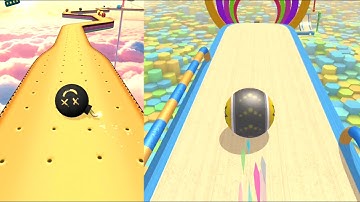 Going Balls VS Action Balls   Running Games Gameplay (Android/ iOS)