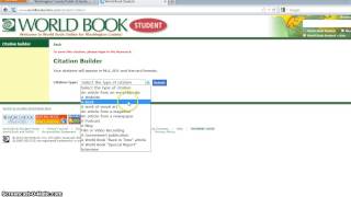Using World Book Student   A Brief Overview