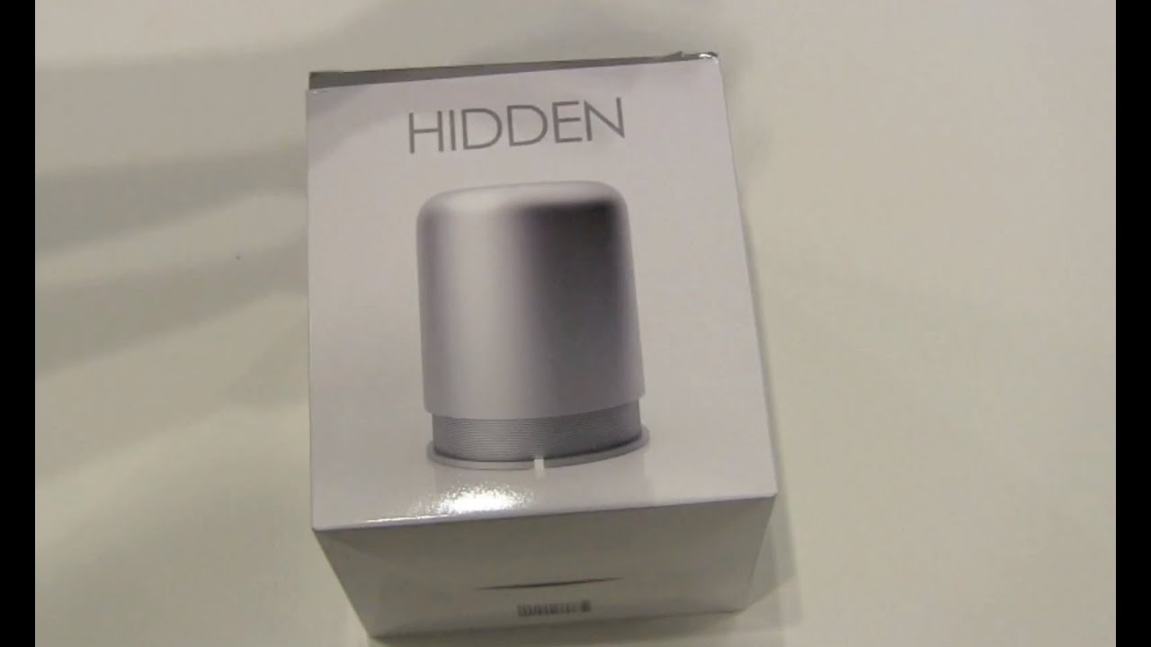 HIDDEN Radio Wireless Speaker - Kickstarter Project Unboxing - YouTube