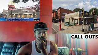 MCDONALD'S WORKER SHOT IN BEDSTUY BROOKLYN (CALLOUTS REACTION)😱😱