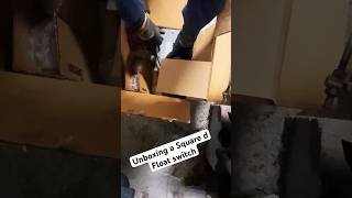Unboxing a square d float switch #Boiler #Mechanic #Plumbing (it needs to be installed)