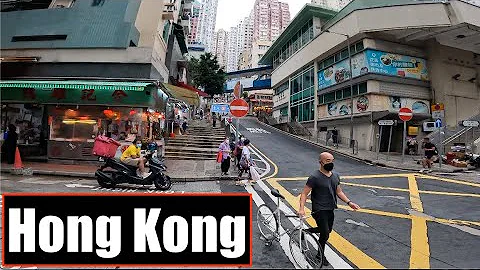 [4K] Walking Hong Kong: Centre Street 正街