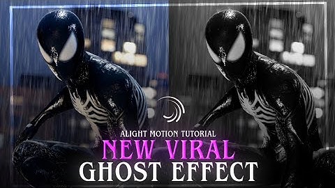 GHOST EFFECT + SHAKE Tutorial || Alight Motion (+Preset)