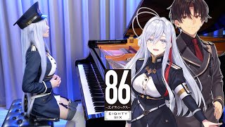 86 -EIGHTY SIX-「Avid」Lyrical Ver. Piano Cover | Ru's Piano | SawanoHiroyuki[nZk]