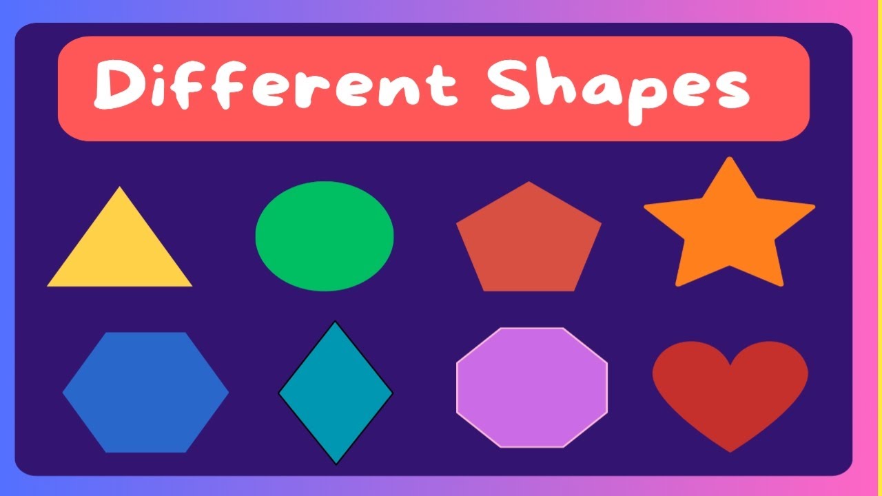 Learn About Different Shapes || Basic Shapes for Kids|| learn Shapes ...