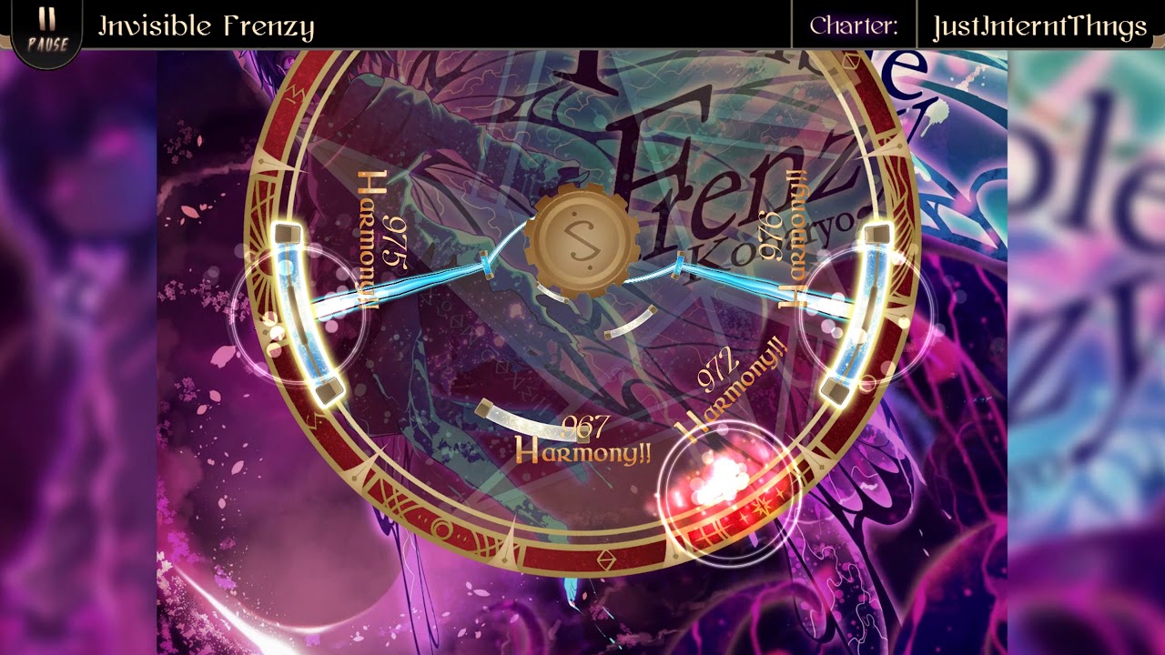 [Lanota Fanmade] Invisible Frenzy (By: PoRa & JustInterntThngs) [2K 60 fps]