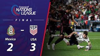 Mexico vs USA Highlights - 2021 Concacaf Nations League Final