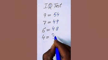 IQ Test | Math Puzzle| Math Quiz #mathpuzzle #iqtest #mathquiz #shorts