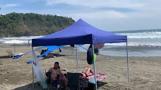 Low Tide vs High Tide Jaco Beach