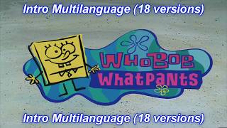 WhoBob WhatPants? - Intro Multilanguage (18 v)