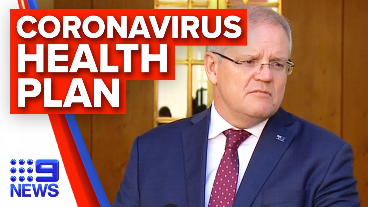 Breaking News: PM announces new coronavirus health plan, travel ban | Nine News Australia