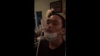 ノーズワックスを上段蹴りで抜いてみた。接写編。