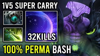 100% PERMA BASH LORD Unlimited Stun Lock Max Attack Speed Faceless Void Dota 2