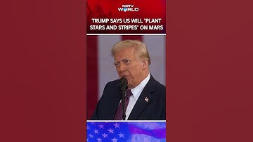 Donald Trump Inauguration Speech 2025: Trump Says US Will "Plant Stars And Stripes" On Mars