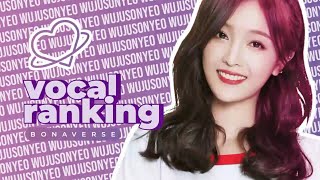 WJSN (Cosmic Girls) OT13 Vocal Ranking 2021