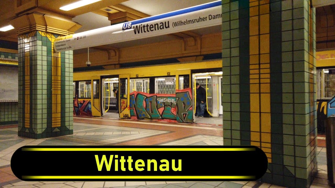 U-Bahn Station Wittenau - Berlin 🇩🇪 - Walkthrough 🚶