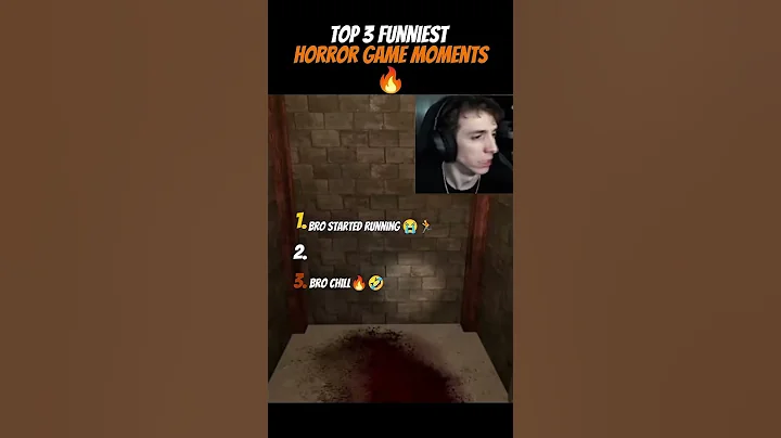 Top 3 Scary Yet Hilarious Game Fails! 🎮💀 #HorrorGames #FunnyFails