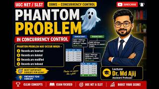 Understanding the Phantom Problem in DBMS | Concurrency Control Explained | UGC NET