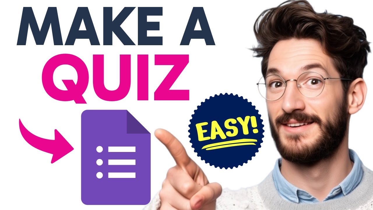 How to MAKE a Quiz on Google Forms (Step by Step) - YouTube