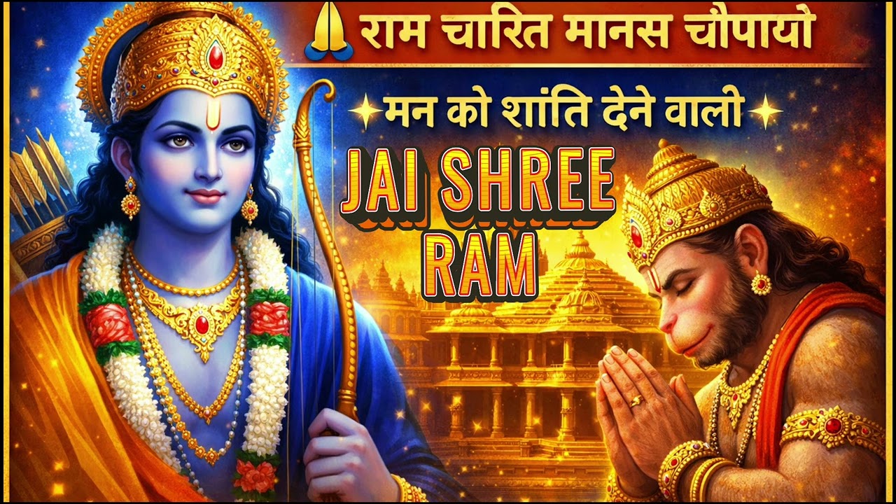 🙏“Shri Ram Powerful Chaupai | Daily Ram Naam Jaap”Ram Bhajan |Ramcharitmanas Doha”#@sukantamahali22 