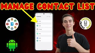 How To Add Contact to Favorites and Remove It - Quick Tutorial