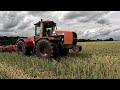Case IH STEIGER 9350 uprawka pożniwna z Horsch Joker 6RT . Drugi dzień żniw . Rzepak do suszenia