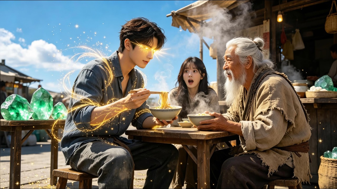 【高清全集】窮小子林河施捨乞丐一餐飯獲贈通天神瞳，看透所有原石古玩暗藏價值，憑鑑寶本事登人生巔峰！# 通天眼 #賭石鑑寶 #草根逆襲