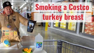 🍗 How to smoke a Costco turkey breast roast 🦃