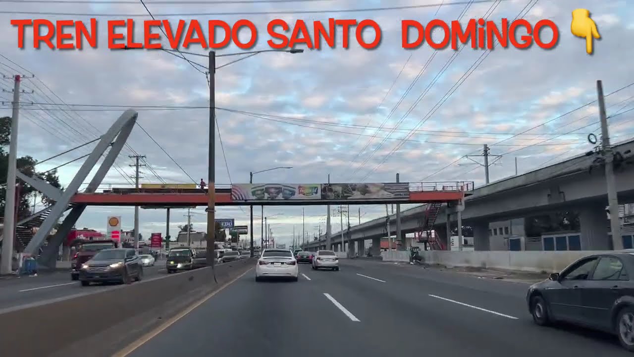 Autopista Duarte, de Moca a Santo Domingo, se Ve de To’. Tren Km.9 - Alcarrizo.