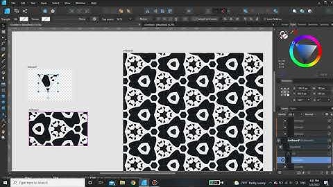 Affinity Designer Tutorial : Create Kaleidoscope Pattern Using Symbols (1)