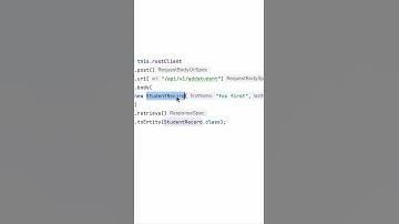 Consume POST API Call in Spring Boot 3.2 with RestClient #java #api #springboot #codeing #RestClient