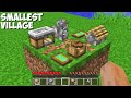 HOW to FOUND SMALLEST VILLAGE in Minecraft ??? TINY VILLAGE !