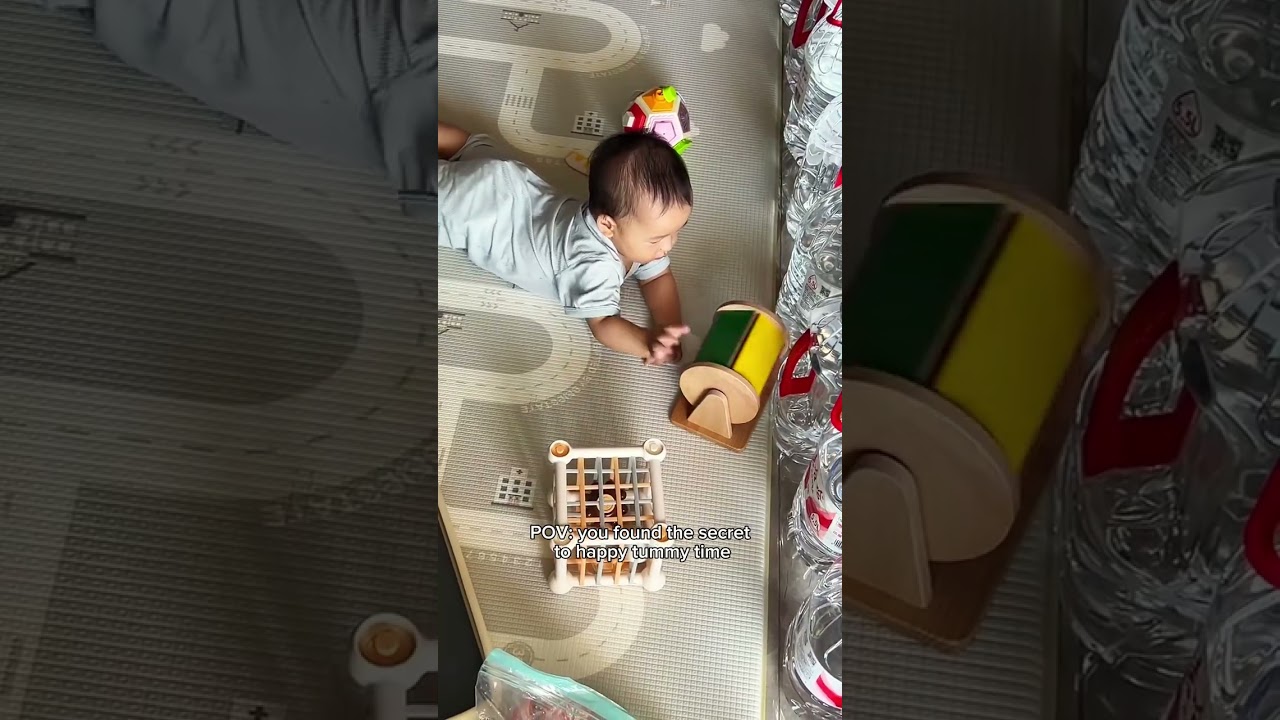 The best toy for happy tummy time! 
