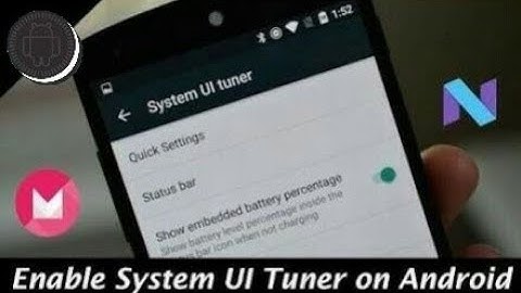 Enable system Ui Tuner in any Android || Get more customizations in status and notification bar