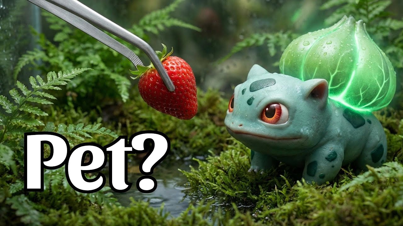 I Simulated Pokémon Fushigidane In Real Life!