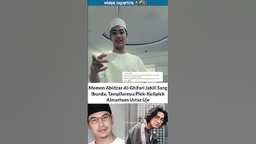 Thumbnail of abidzar jahili umi pipik, penampilannya mirip alm. uje #abidzar #viral #fyp #shorts