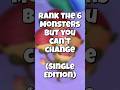 Rank The 6 Monsters From My Singing Monsters PT2
