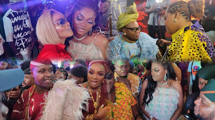 ARRIVAL K1 DE ULTIMATE,FUNKE AKINDELE,IYABO OJO &OTHERS @FEMI ADEBAYO MOVIE PREMIERE