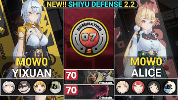M0W0 Yixuan & Alice Showcase | NEW!! Shiyu Defense Zenless Zone Zero 2.2