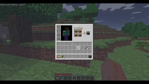 Minecraft Alpha v1.0.4: Walking Inventory bug