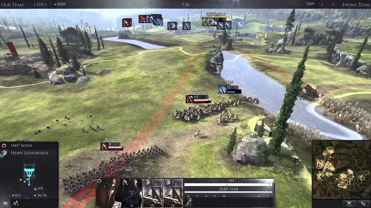 Total War Arena - Heavy Lithobolos. Тепличные условия и напряженная концовка