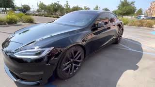Refreshed 2022 Tesla Model S - walk around video, newly discovered problem and Xpel PPF.