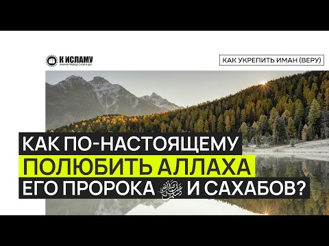 Как по-настоящему полюбить Аллаха, Его посланника ﷺ и сподвижников? Ринат Абу Мухаммад