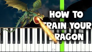 Forbidden Friendship Theme - How to Train Your Dragon - Piano Tutorial