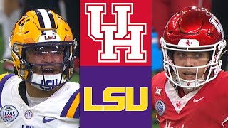 LSU vs #21 Houston College Football Highlights Full Game 2025
