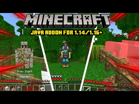 Java ADDON For MINECRAFT PE 1.14/1.16+